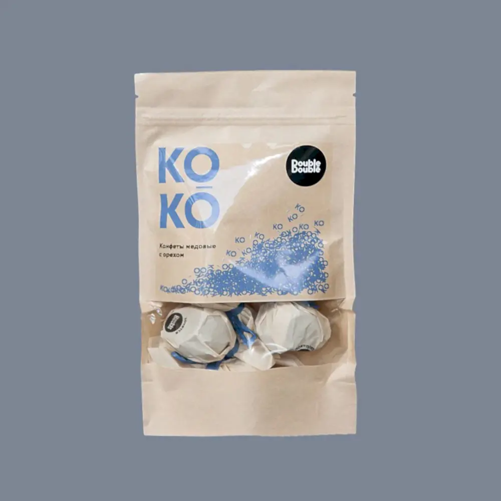 конфеты коко медовые с орехом 