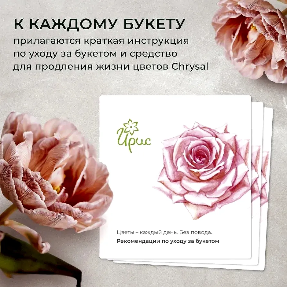 букет "снеговик спешит в гости" 