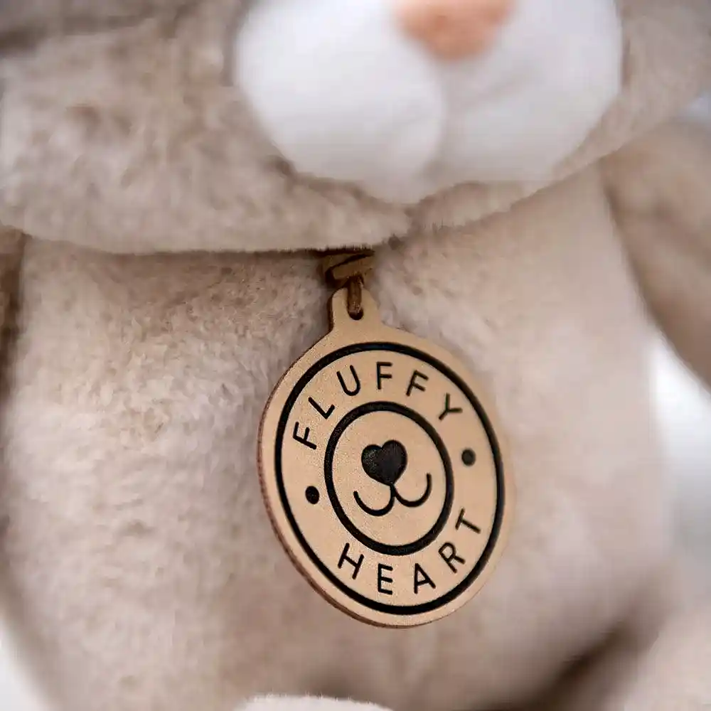 мягкая игрушка кошка "fluffy" 